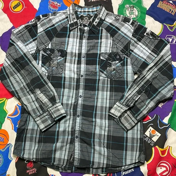 broadcloth dress shirt Pure Cotton Broadcloth Solid Color Button Down Collar Dress Shirt - Blue